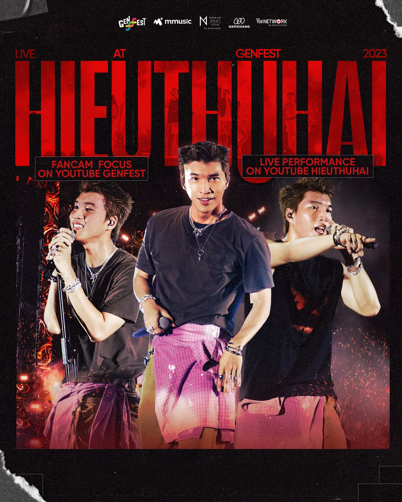 Mùa GENfest 2023, HIEUTHUHAI "một mình một sân khấu", các phần trình diễn đều nhận về phản hồi tích cực. Mùa GENfest 2023, HIEUTHUHAI "một mình một sân khấu", các phần trình diễn đều nhận về phản hồi tích cực.