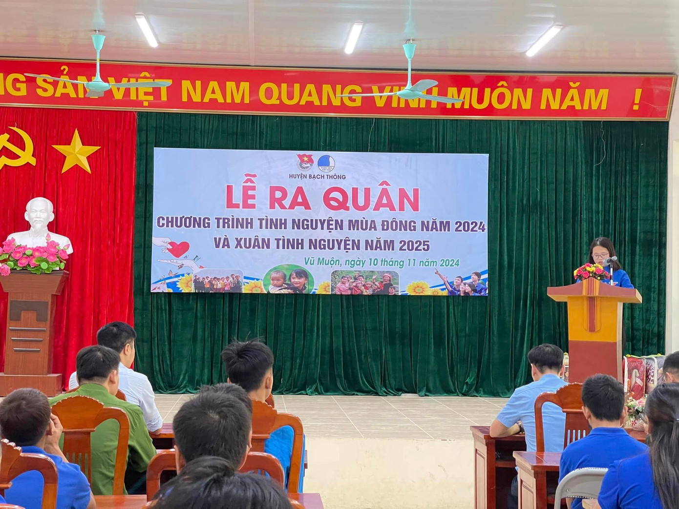 Ảnh: Tuổi trẻ Bạch Thông