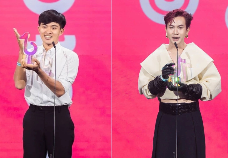 Nhiều khán giả hoài nghi TikTok Awards Vietnam 2024 đã trao nhầm giải, nên họ "chữa cháy" bằng cách cho Lê Tuấn Khang và Khiết Đan cùng chiến thắng để tránh ồn ào dư luận. Nhiều khán giả hoài nghi TikTok Awards Vietnam 2024 đã trao nhầm giải, nên họ "chữa cháy" bằng cách cho Lê Tuấn Khang và Khiết Đan cùng chiến thắng để tránh ồn ào dư luận.