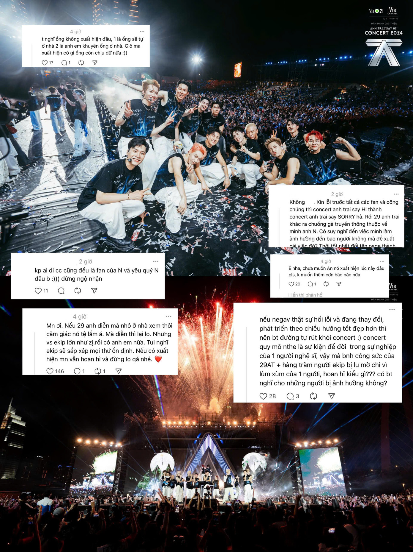 Nhiều ý kiến trái chiều tiếp tục nổ ra sau thông tin Negav sẽ vẫn tham gia Concert 2. Nhiều ý kiến trái chiều tiếp tục nổ ra sau thông tin Negav sẽ vẫn tham gia Concert 2.