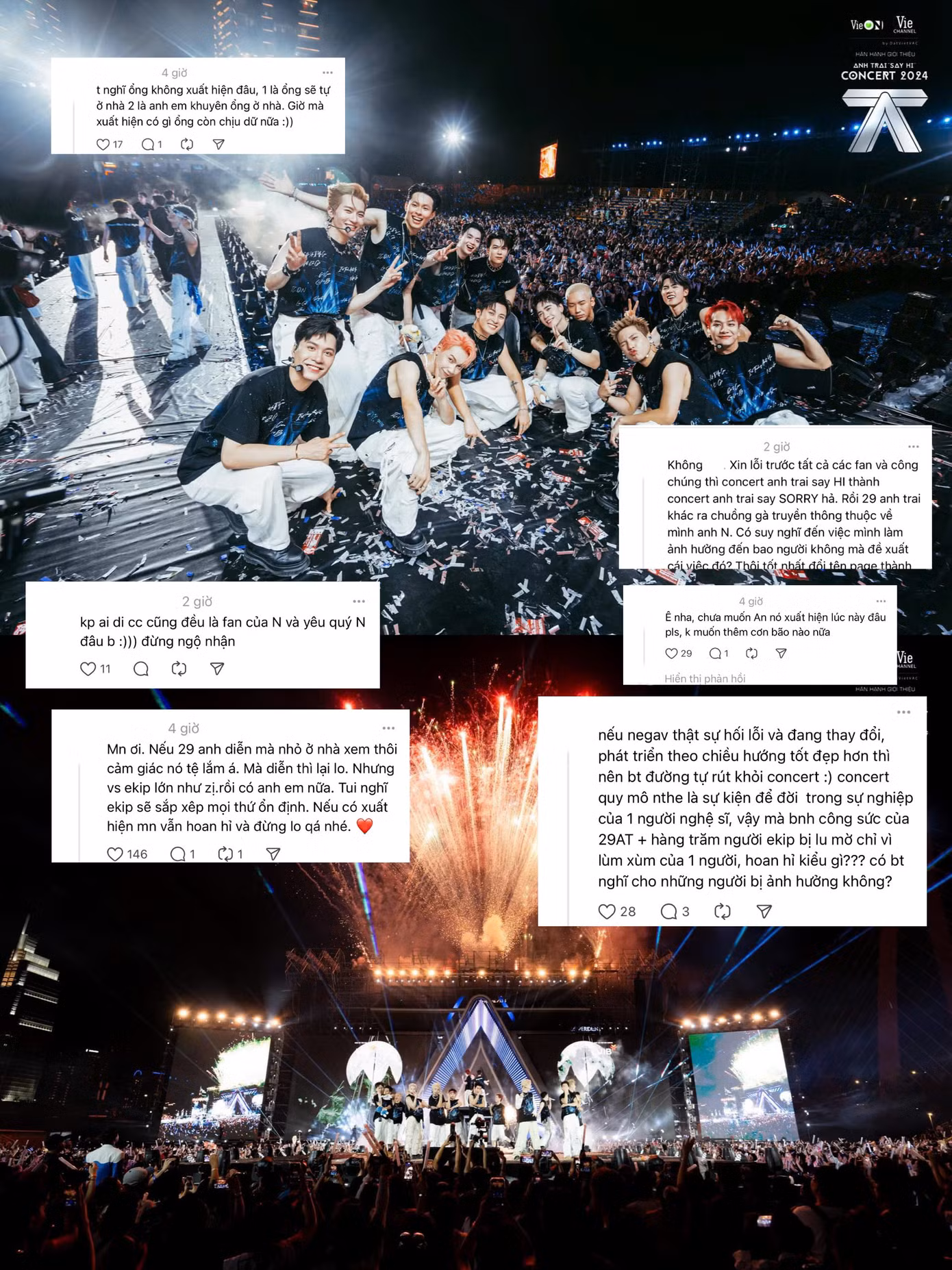 Nhiều ý kiến trái chiều tiếp tục nổ ra sau thông tin Negav sẽ vẫn tham gia Concert 2.