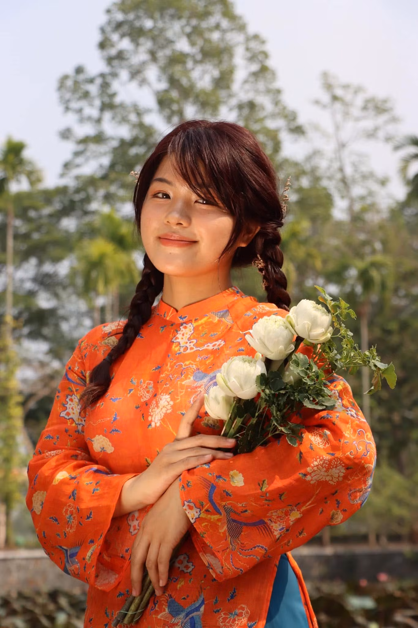 Khánh Vy mong muốn được ở bên gia đình nhiều hơn sau thời gian đi học xa nhà.