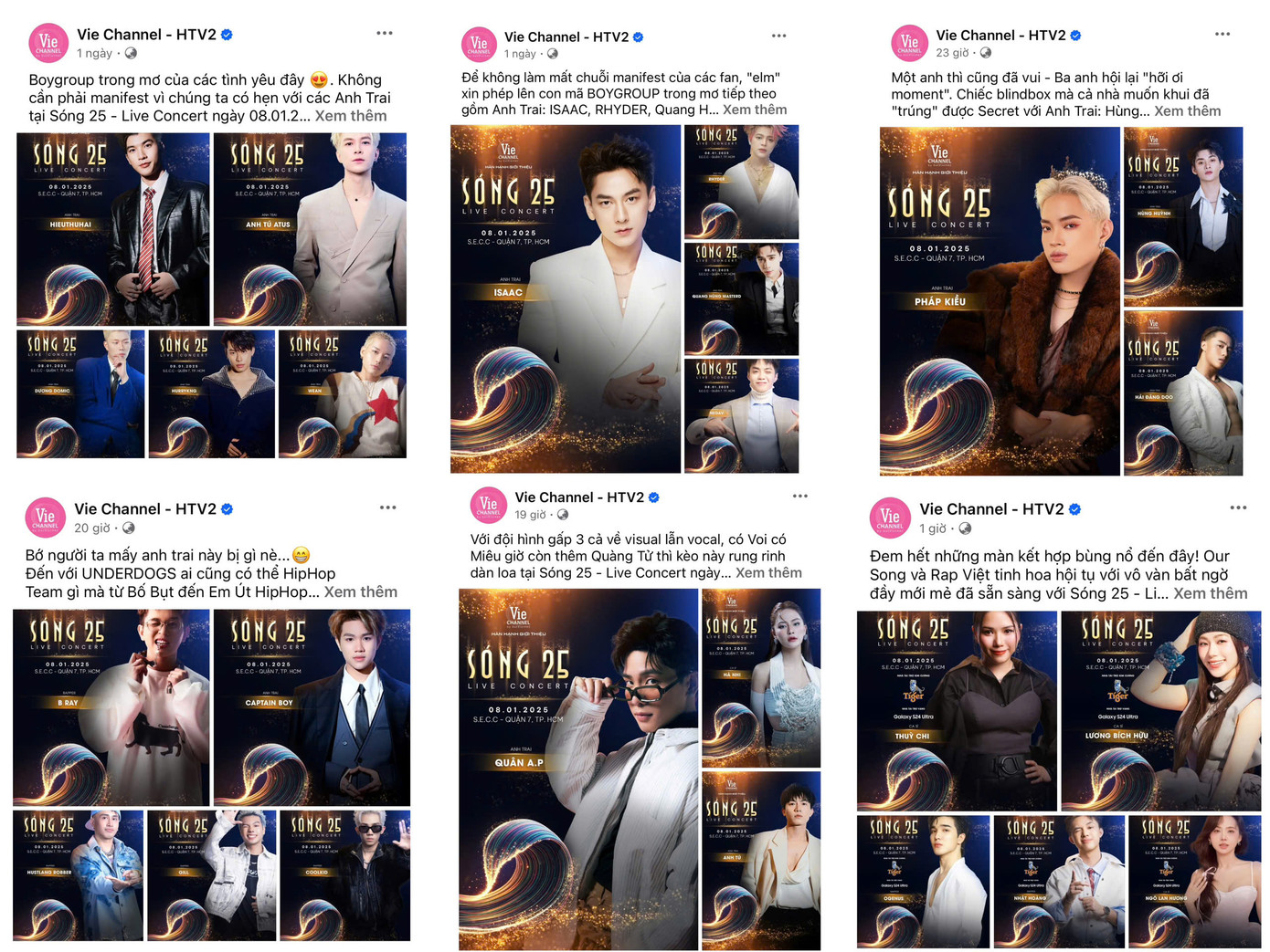 Phần lớn khán giả đều tin tưởng vào quy mô và chất lượng của Concert năm nay.