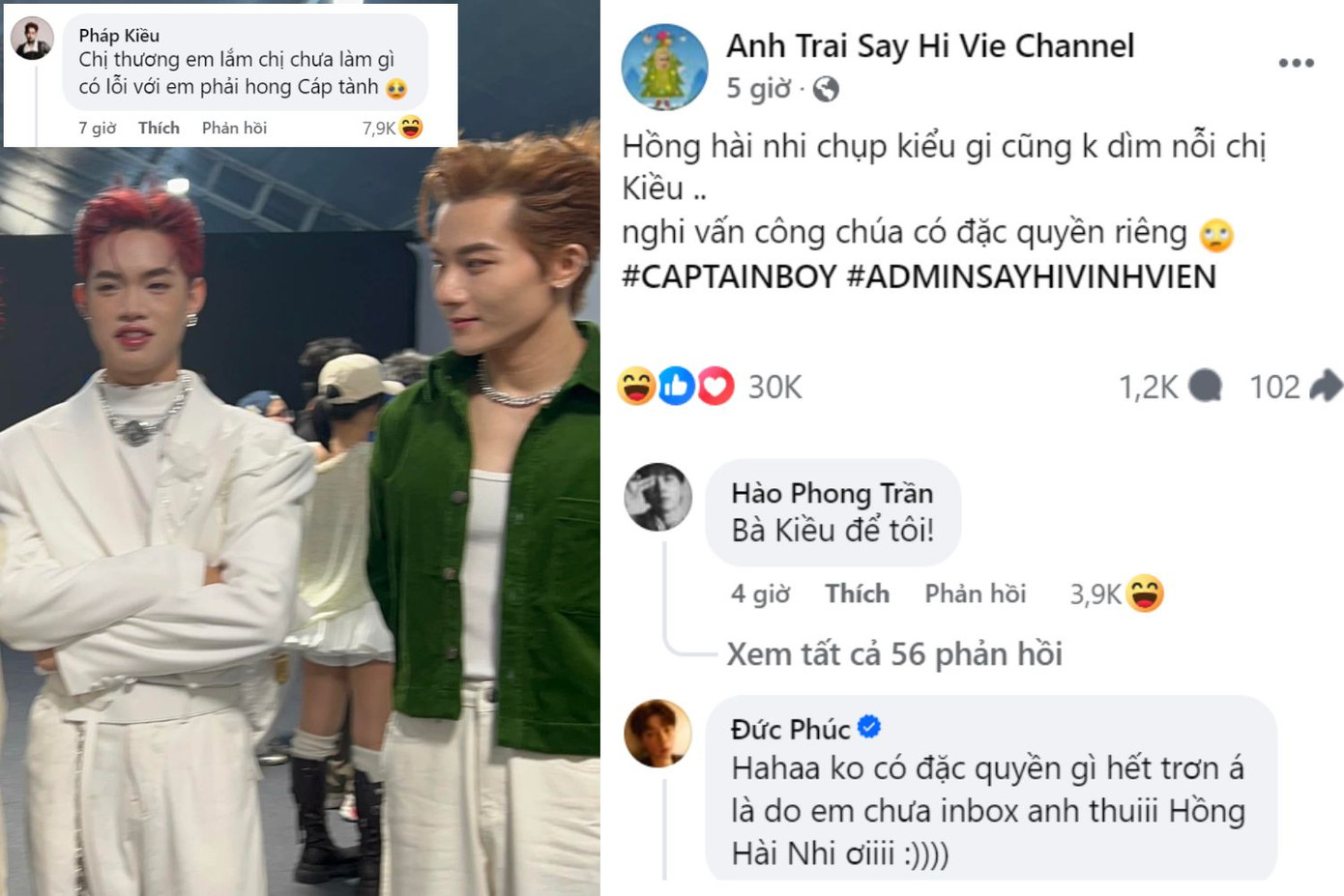 Pháp Kiều có màn thương lượng khá thành công với Captain Boy nhưng các &quot;anh trai&quot; lại chê content của em út còn &quot;nhẹ đô&quot;.