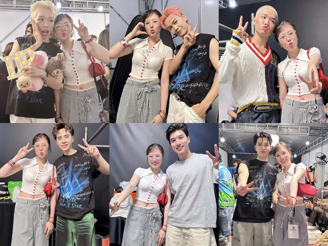 Loạt ảnh bạn gái Quân A.P thân thiết với dàn mỹ nam trong hậu trường. Loạt ảnh bạn gái Quân A.P thân thiết với dàn mỹ nam trong hậu trường.