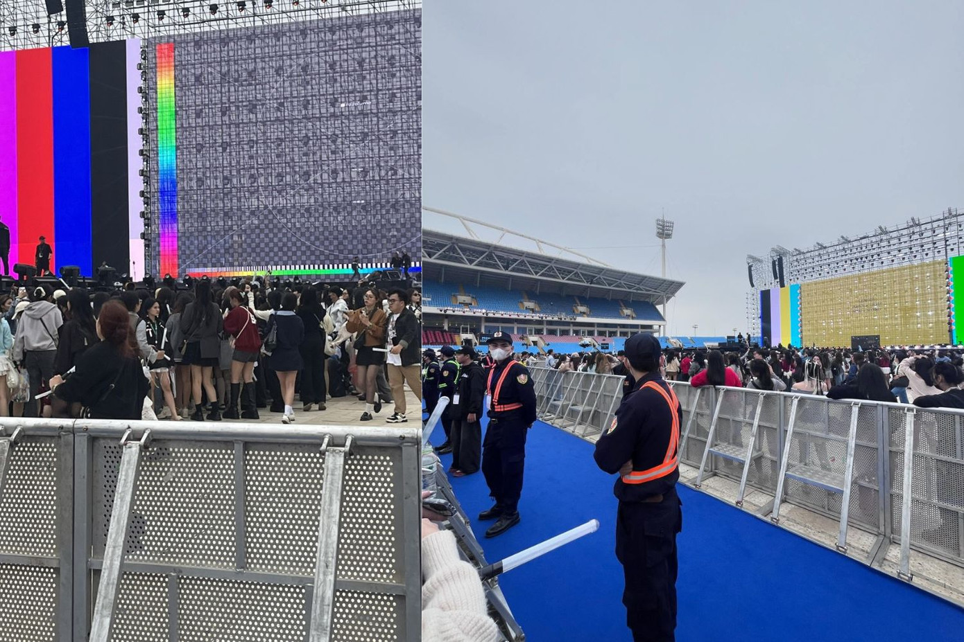 Vị trí "đu rào" ở GA 1 được fan gợi ý cho các bạn tham khảo về D-4. Vị trí "đu rào" ở GA 1 được fan gợi ý cho các bạn tham khảo về D-4.