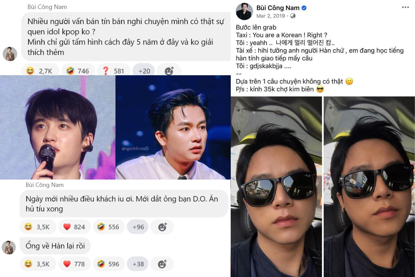 Bùi Công Nam liên tục tung hint với loạt "tiểu phẩm vô tri" nhưng đến hôm nay fan mới vỡ lẽ về chuyến công tác tại Hàn Quốc.