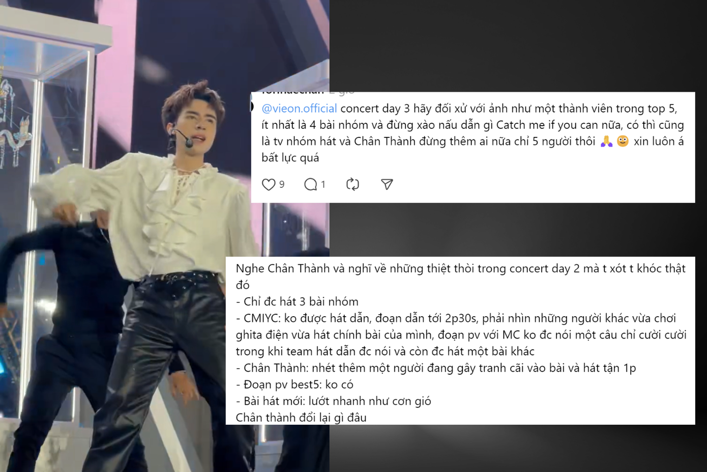 BTC sẽ cần khắc phục những nhược điểm từ 2 đêm diễn trong D-3 tại Hà Nội.