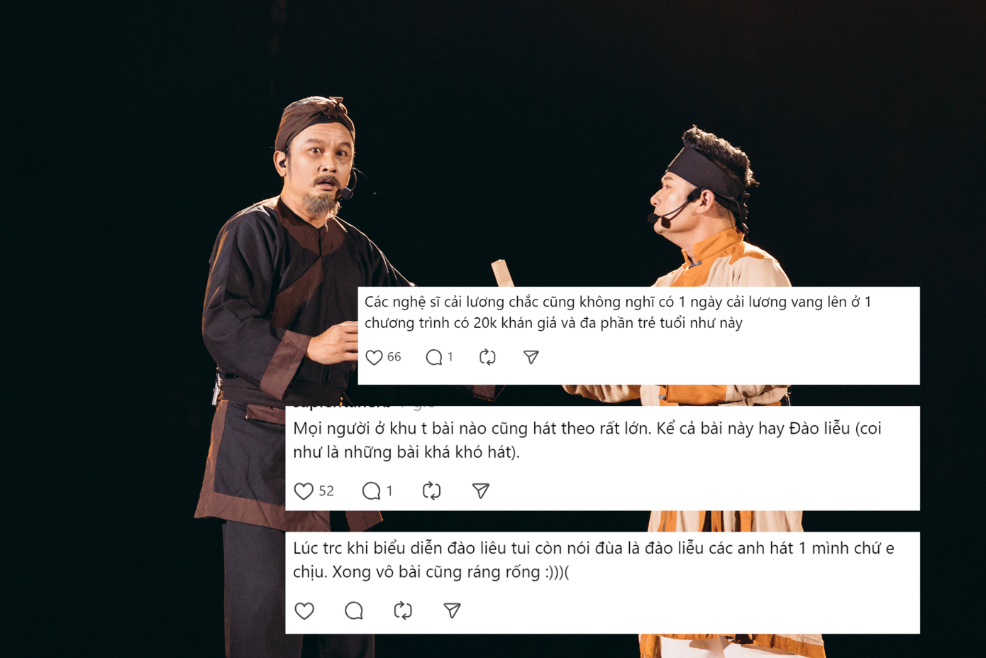 Đào Liễu được fan hát theo dù được xem là ca khúc khó hát.