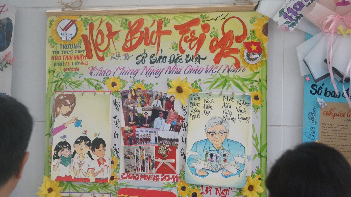 Ảnh: Đoàn trường Ngô Thời Nhiệm - Bình Dương