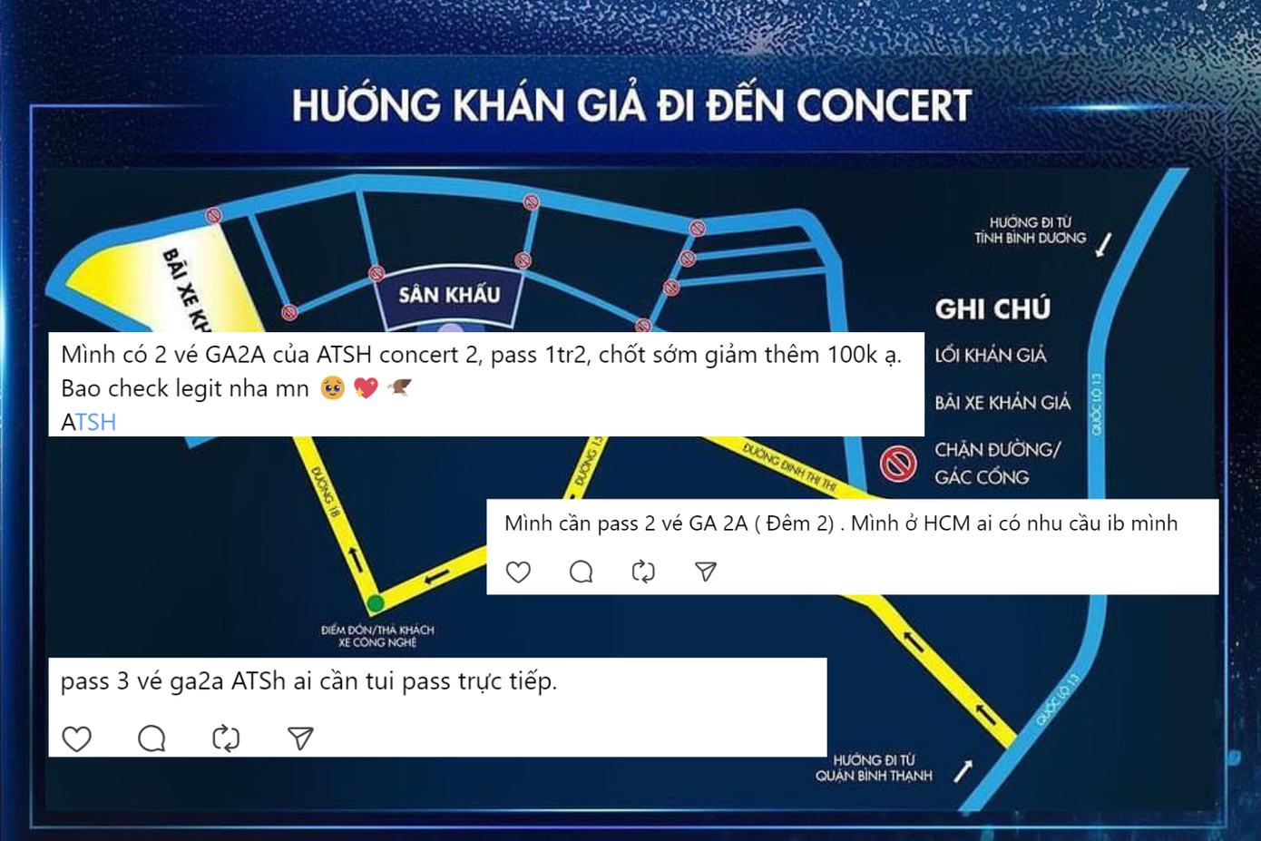 Nhiều người không mặn mà vì vị trí chỗ người bị thay đổi quá nhiều so với concert D-1. Nhiều người không mặn mà vì vị trí chỗ người bị thay đổi quá nhiều so với concert D-1.
