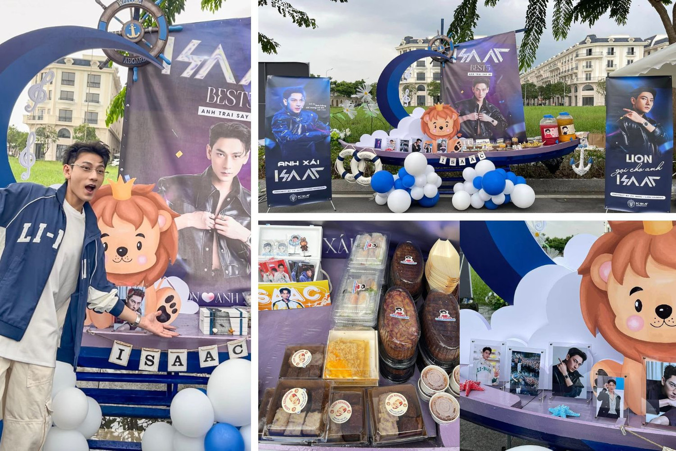 FC Isaac thiết kế food boat độc đáo, không đụng hàng ai. Bên cạnh đó, FC cũng chuẩn bị menu đồ ăn, thức uống là các món "tủ" của nam ca sĩ. Ảnh: FC Isaac - Lion Kingdom FC Isaac thiết kế food boat độc đáo, không đụng hàng ai. Bên cạnh đó, FC cũng chuẩn bị menu đồ ăn, thức uống là các món "tủ" của nam ca sĩ. Ảnh: FC Isaac - Lion Kingdom
