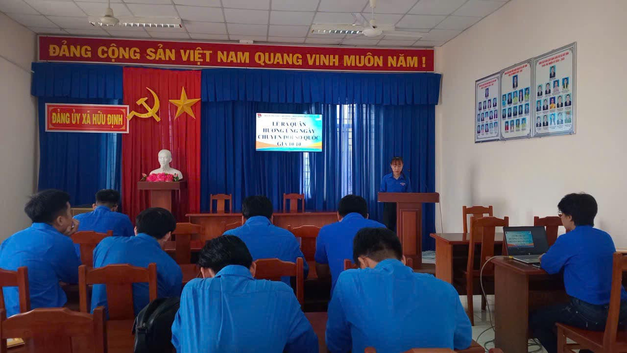 Ảnh: Tuổi Trẻ xã Hữu Định Ảnh: Tuổi Trẻ xã Hữu Định