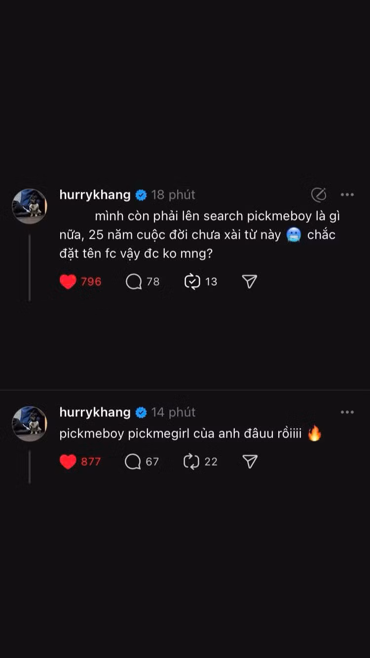 Ngược lại với sự phản đối của fan, HURRYKNG lại tỏ ra vô cùng tâm huyết và hưởng ứng tên FC do chính mình đặt.