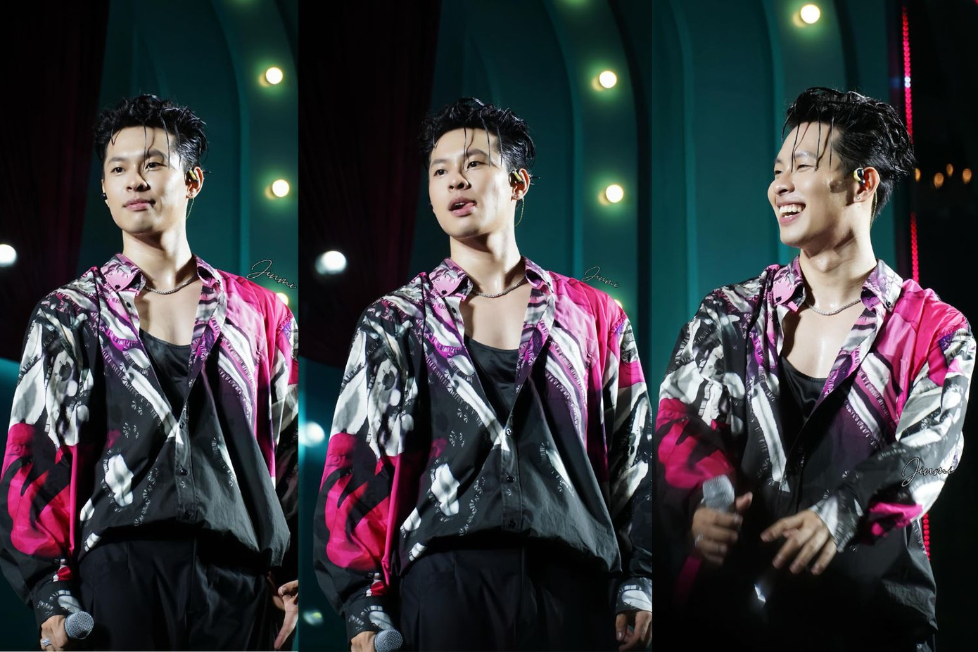 Dạo gần đây, HURRYKNG theo đuổi phong cách "cool ngầu", tóc "vuốt vuốt keo".