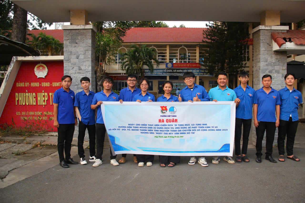 Ảnh: Tuổi trẻ Hiệp Thành - Đất Thủ Ảnh: Tuổi trẻ Hiệp Thành - Đất Thủ