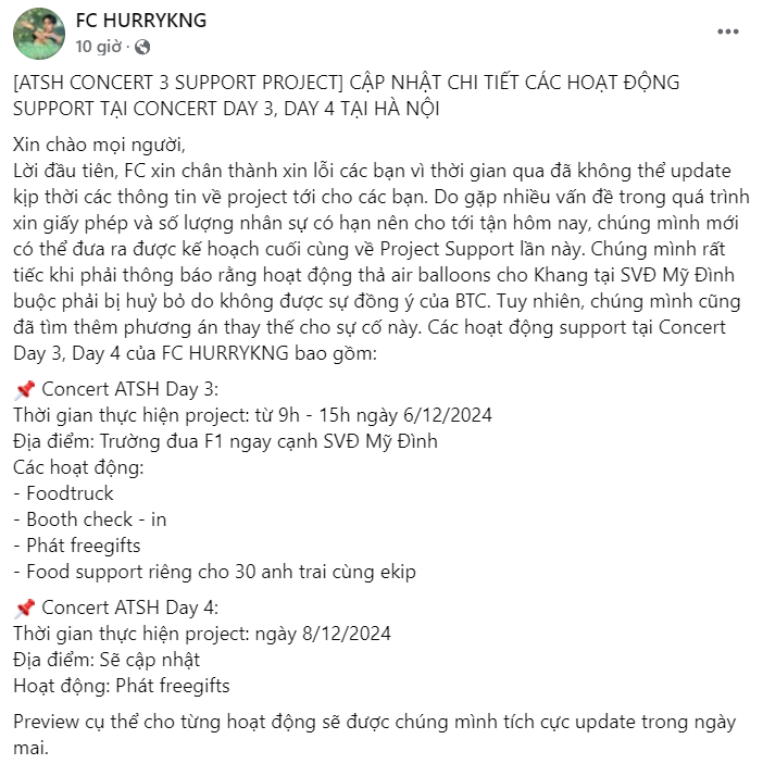 FC HURRYKNG gây quỹ được gần 80 triệu đồng nhưng các hoạt động lại sơ sài.