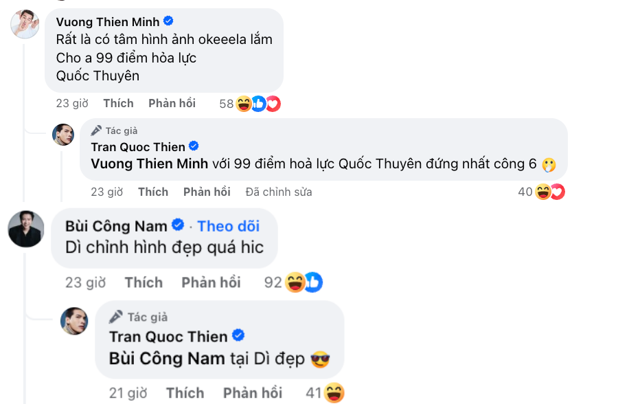 Phản ứng "thiên vị" của Quốc Thiên dành cho Thiên Minh và Bùi Công Nam.
