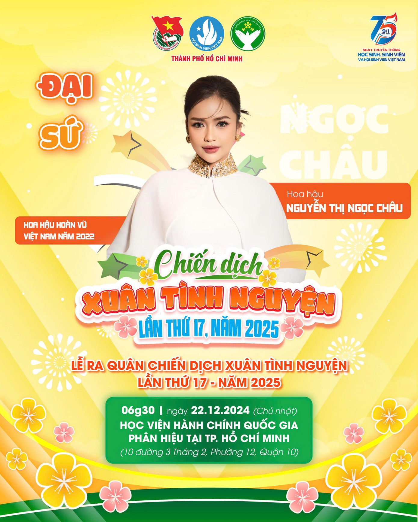 Nhiều "vì tinh tú" khác cũng tham gia làm đại sứ đã giúp không khí tình nguyện Xuân 2025 nóng hơn bao giờ hết.