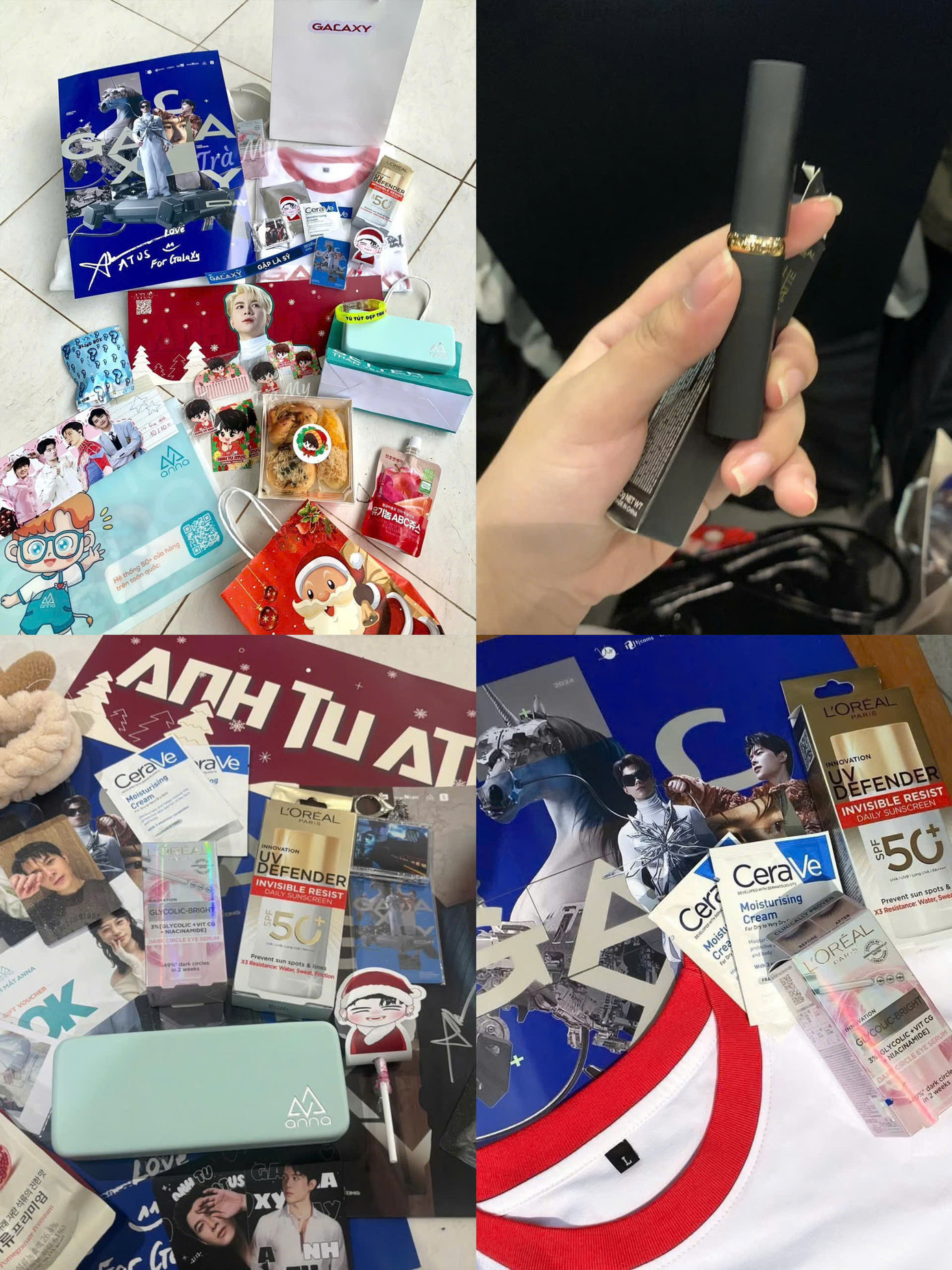 Những phần quà giá trị mà fan Atus nhận được khiến người ở nhà “chỉ biết ước”.