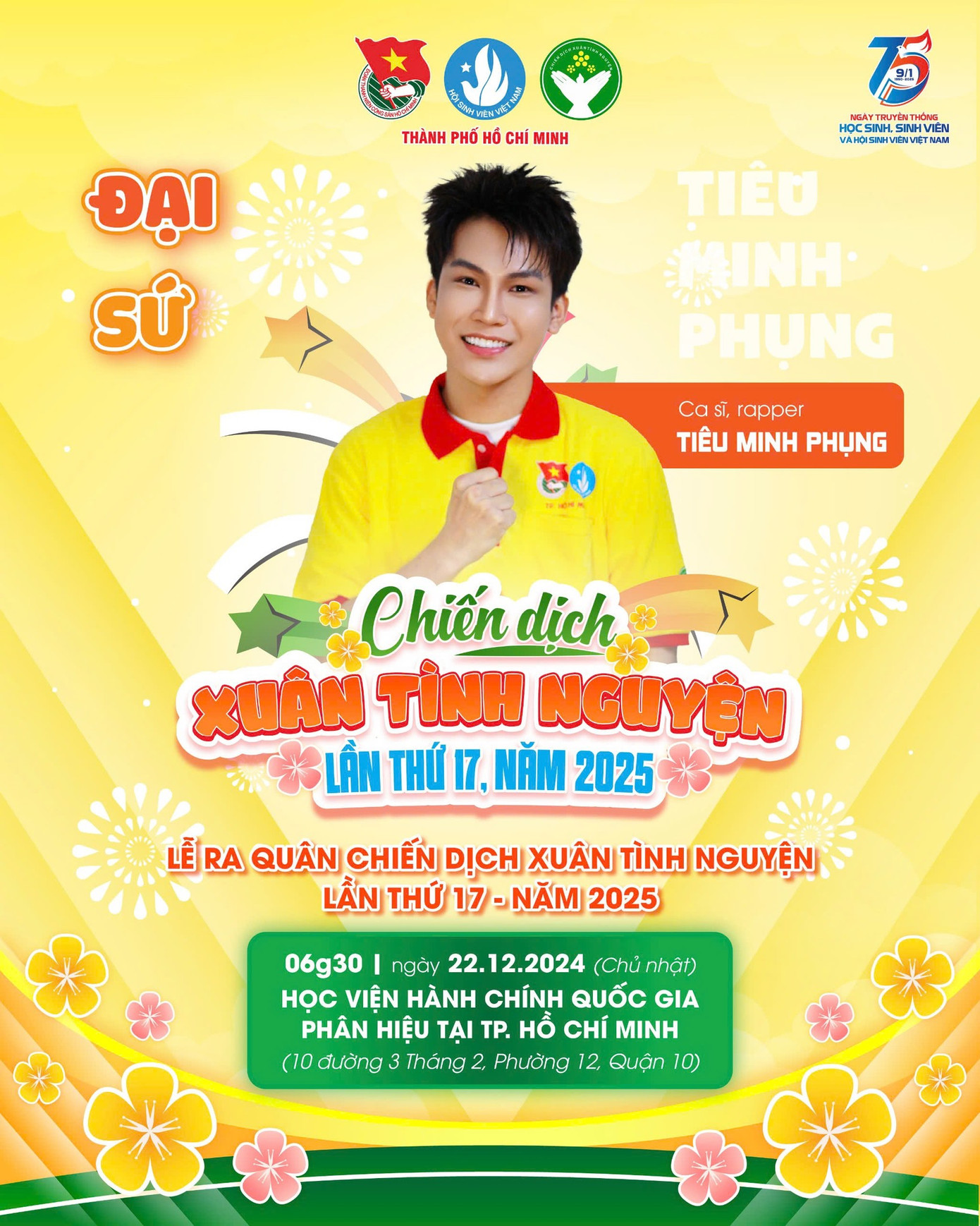 Nhiều "vì tinh tú" khác cũng tham gia làm đại sứ đã giúp không khí tình nguyện Xuân 2025 nóng hơn bao giờ hết.