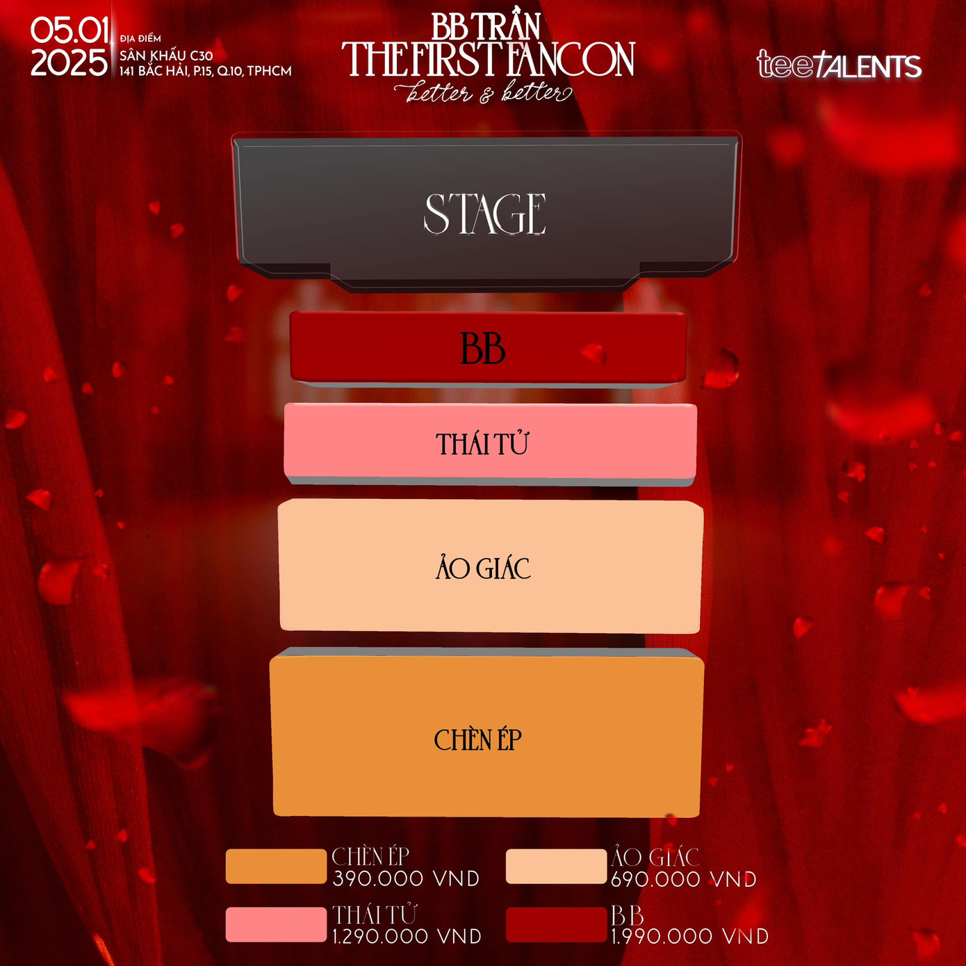 Với mức giá "vừa túi tiền", nhiều khán giả mong BB Trần sẽ mang fancon ra Hà Nội. Với mức giá "vừa túi tiền", nhiều khán giả mong BB Trần sẽ mang fancon ra Hà Nội.