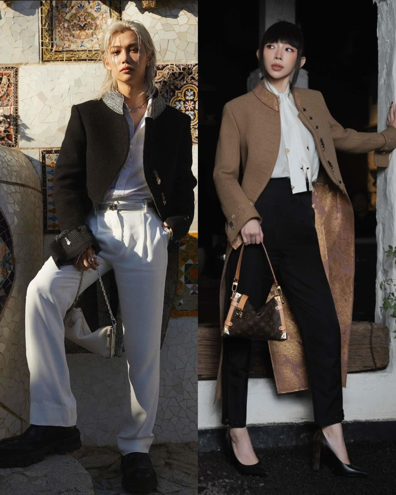 "Soi" bộ ảnh Tóc Tiên chia sẻ từ tháng 11, fan phát hiện nữ ca sĩ đã có khoảnh khắc cosplay Felix (Stray Kids) cực chất lượng. Ảnh: Threads @mamamorieee