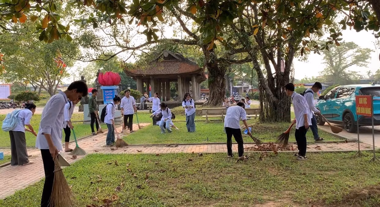 Ảnh: CLB truyền thông - Trường THPT Phạm Quang Thẩm