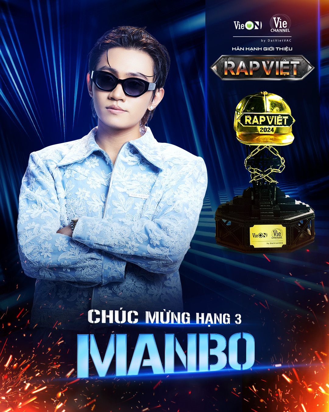 Trước đó, MANBO bị gọi là “gà nhà” và được ưu ái khi góp mặt trong Chung kết nhờ Nón vàng. Trước đó, MANBO bị gọi là “gà nhà” và được ưu ái khi góp mặt trong Chung kết nhờ Nón vàng.