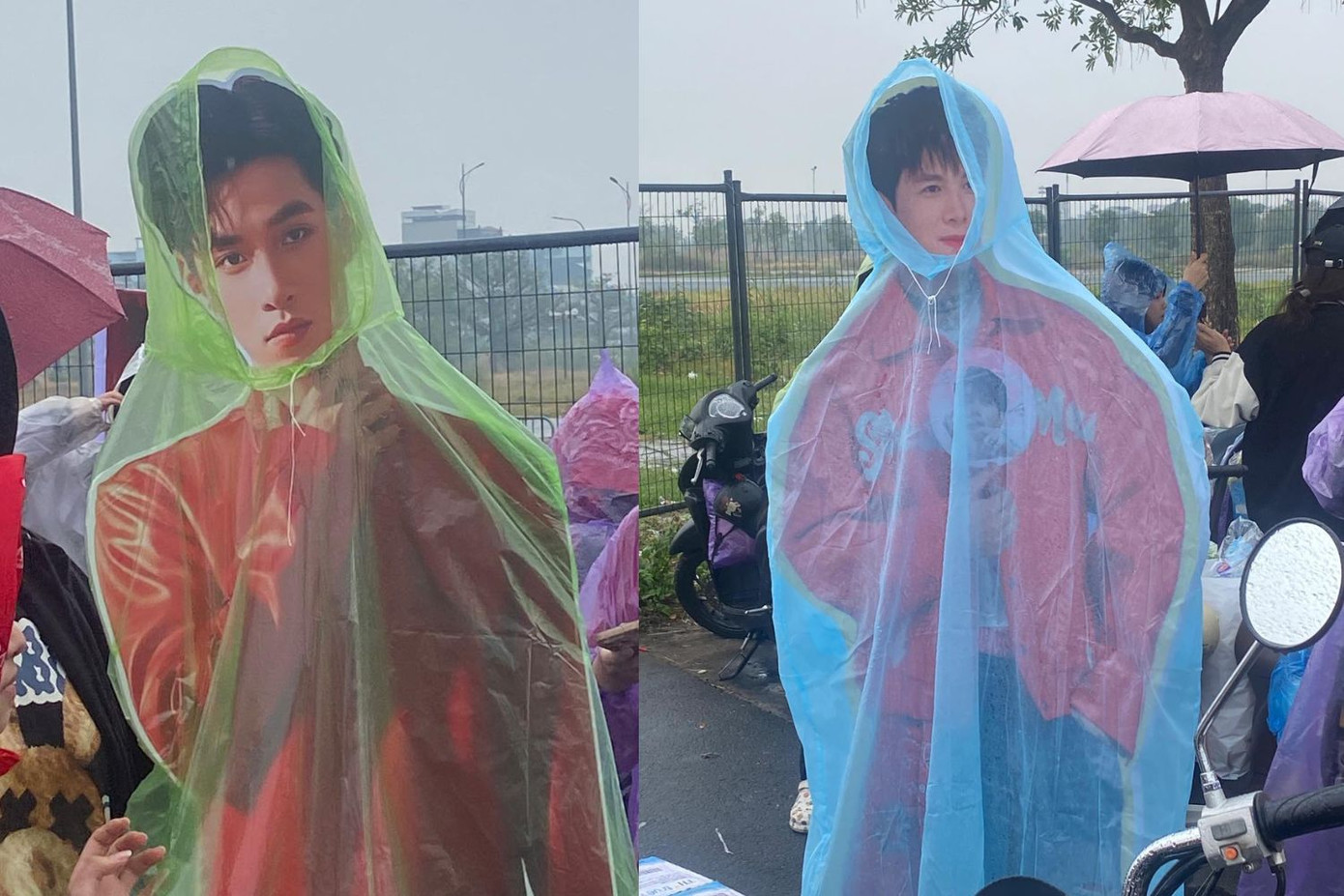 Đội ngũ FC có gặp "kiếp nạn" trời mưa thì các "anh trai" vẫn phải được... an toàn. Đội ngũ FC có gặp "kiếp nạn" trời mưa thì các "anh trai" vẫn phải được... an toàn.