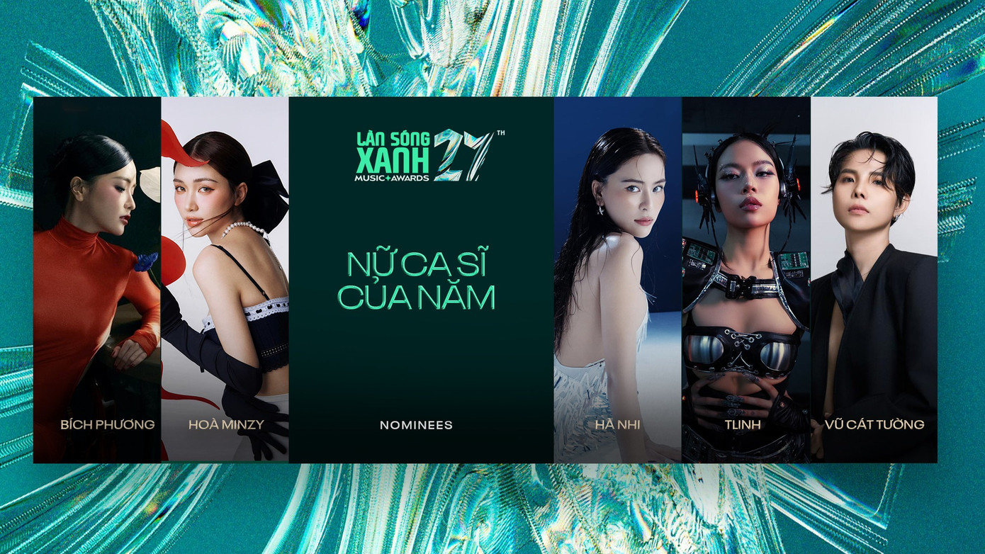 Đề cử Nữ ca sĩ của năm gồm Bích Phương, Hòa Minzy, Hà Nhi, tlinh, Vũ Cát Tường. Đề cử Nữ ca sĩ của năm gồm Bích Phương, Hòa Minzy, Hà Nhi, tlinh, Vũ Cát Tường.