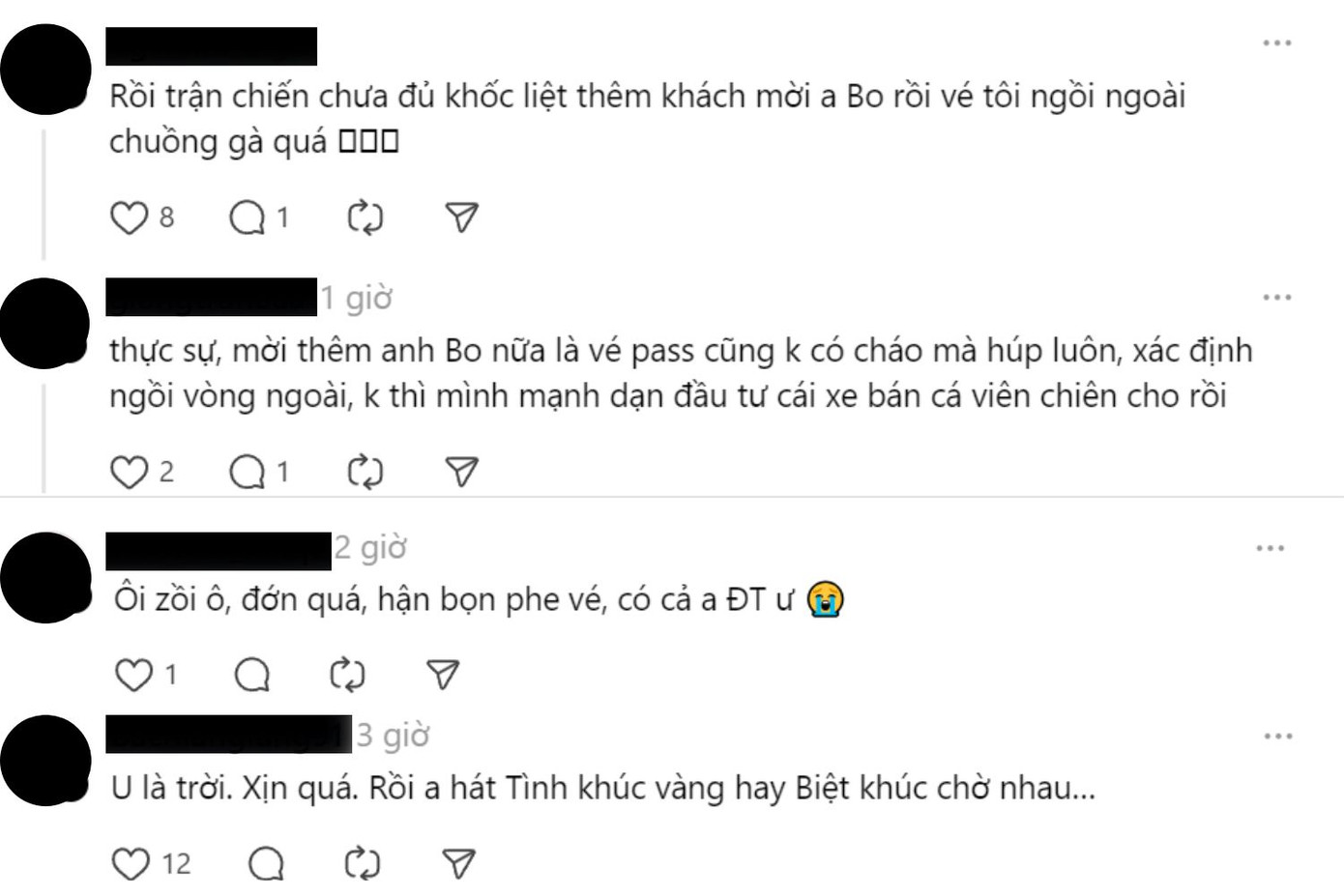 Thông tin "anh Bo" Đan Trường xuất hiện tại concert Chông Gai D-2 khiến cuộc chiến săn tấm vé càng thêm căng. Thông tin "anh Bo" Đan Trường xuất hiện tại concert Chông Gai D-2 khiến cuộc chiến săn tấm vé càng thêm căng.