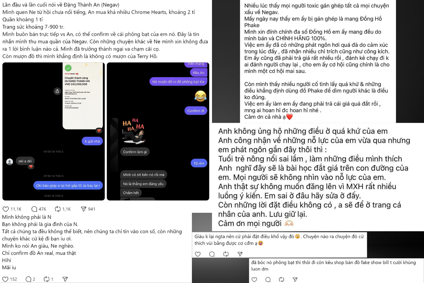 Nhiều bình luận dưới bài đăng của shop cho rằng chuyện nào ra chuyện đó. Nhiều bình luận dưới bài đăng của shop cho rằng chuyện nào ra chuyện đó.