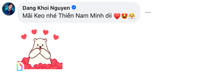 "Đại gia tôm hùm" Đăng Khôi thì để lại bình luận với văn phong chuẩn Gen Z.