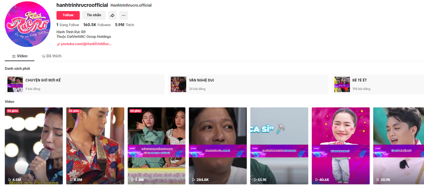 Kênh TikTok chính thức của chương trình chưa đề cập bất kỳ về thông tin nào về mùa 2. Kênh TikTok chính thức của chương trình chưa đề cập bất kỳ về thông tin nào về mùa 2.