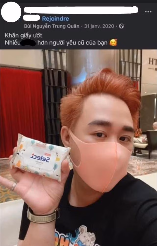 Bức ảnh "đu trend" của Trung Quân đang được cộng đồng mạng truyền tay nhau.