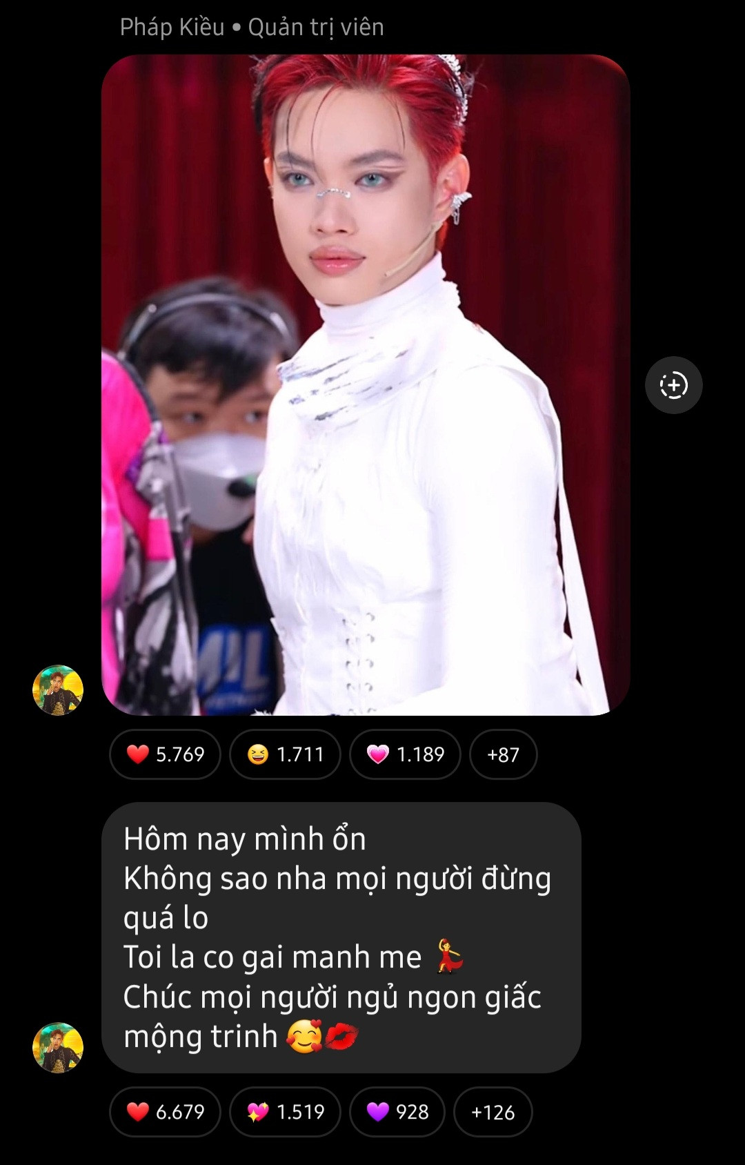 Pháp Kiều cho biết vẫn ổn sau sự cố với pháo điện. Pháp Kiều cho biết vẫn ổn sau sự cố với pháo điện.