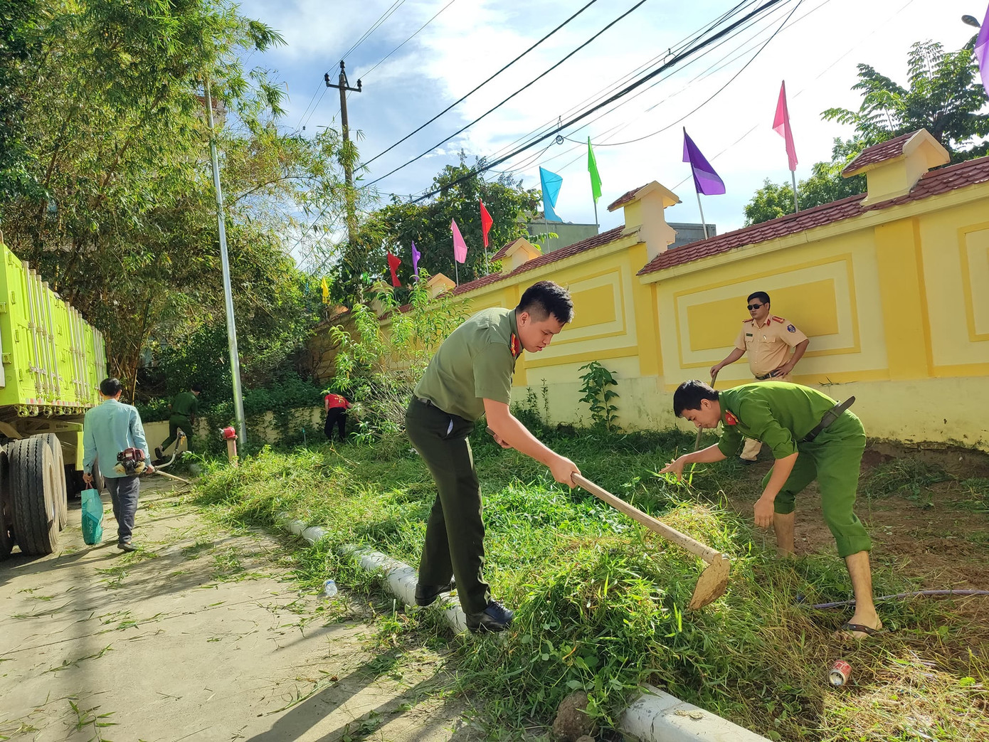 Ảnh: Tuổi trẻ Công an huyện Tuyên Hóa - Quảng Bình