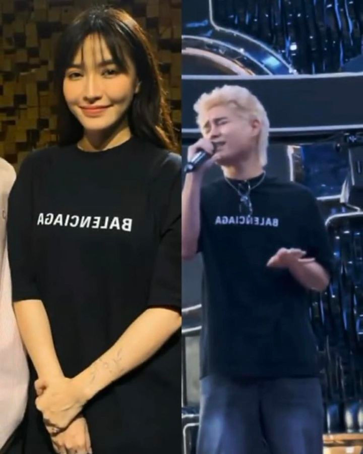 Sau nhiều lần hợp tác, các "thám tử mạng" phát hiện Bích Phương và Tăng Duy Tân thường xuyên diện đồ đôi nhưng cả hai luôn phủ nhận chuyện hẹn hò. Sau nhiều lần hợp tác, các "thám tử mạng" phát hiện Bích Phương và Tăng Duy Tân thường xuyên diện đồ đôi nhưng cả hai luôn phủ nhận chuyện hẹn hò.