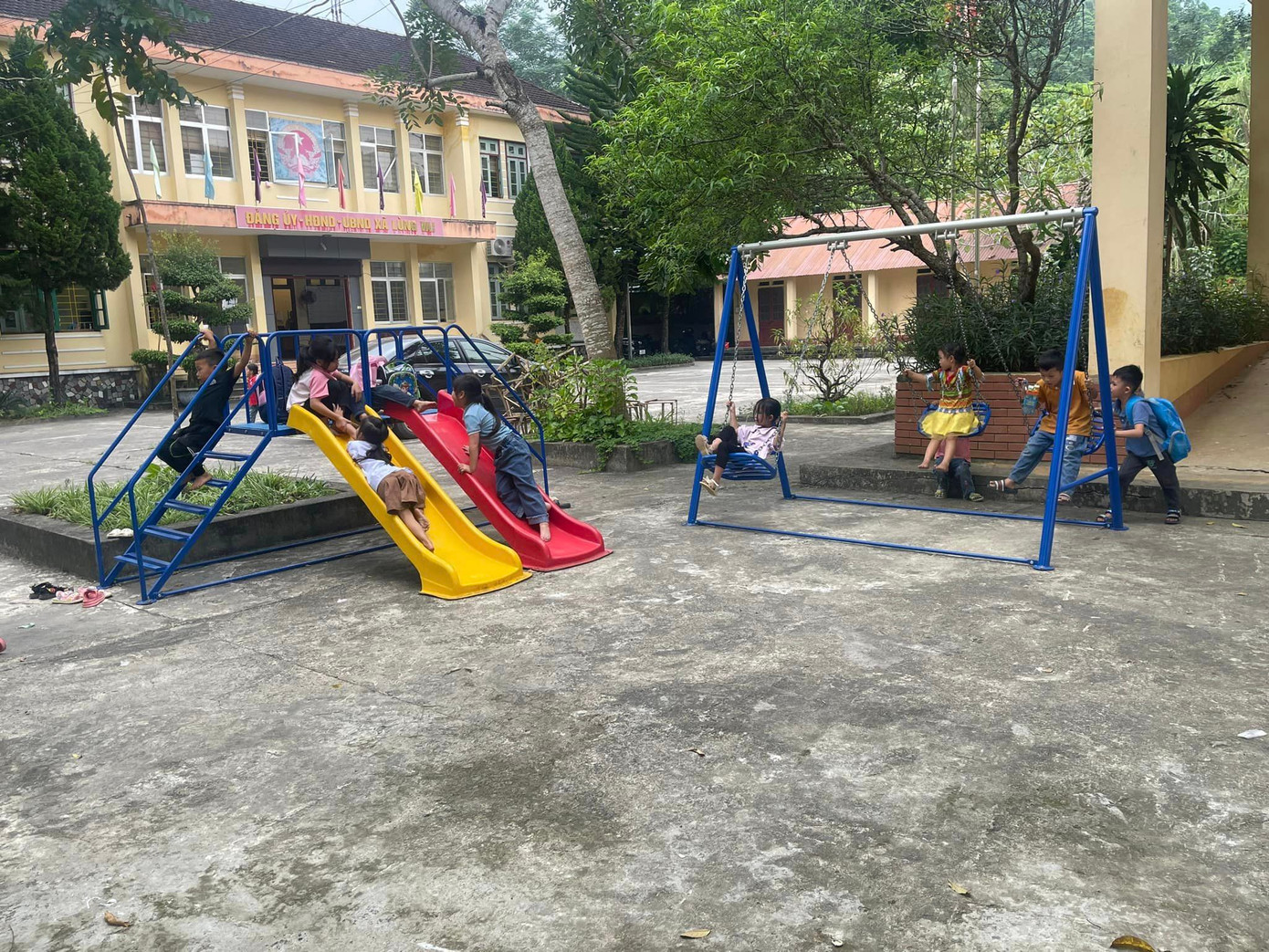 Ảnh: Đoàn thanh niên xã Lùng Vai