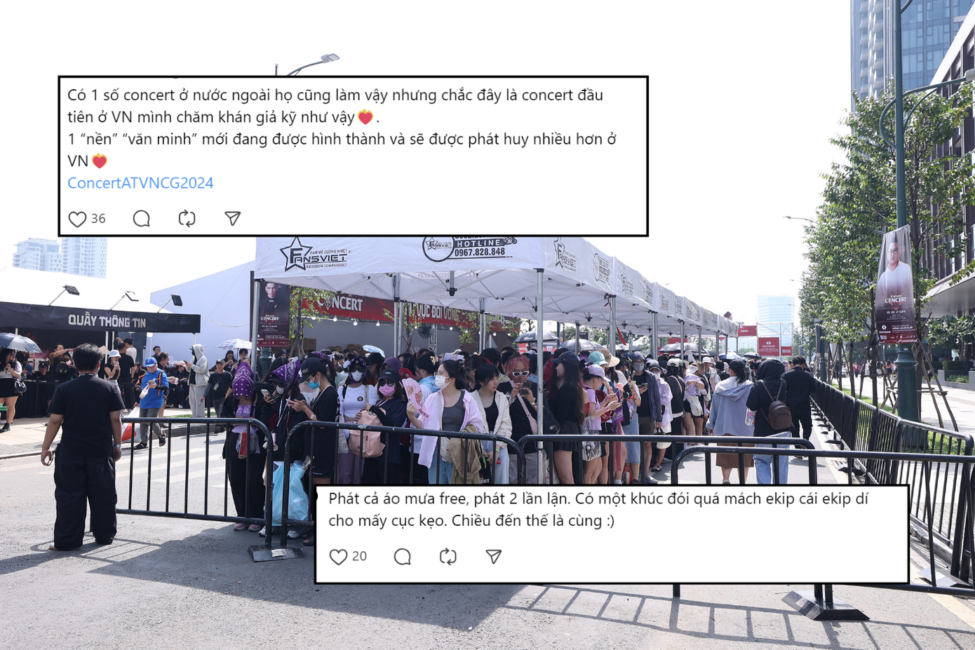 Ban tổ chức được khen vì sự tận tâm đối với các "Gai Con".