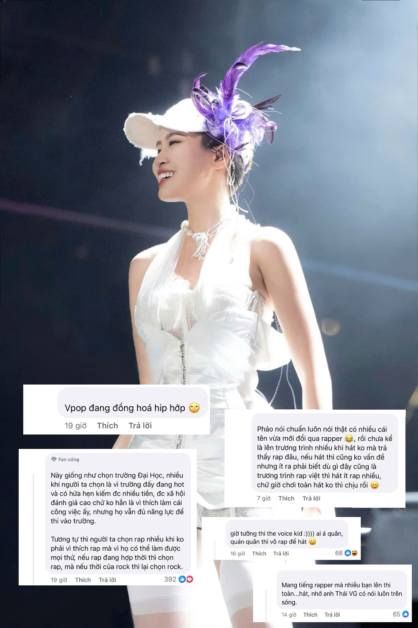 Những chia sẻ của Pháo được “đặt để” hợp lí vào thực trạng hiện nay. Những chia sẻ của Pháo được “đặt để” hợp lí vào thực trạng hiện nay.