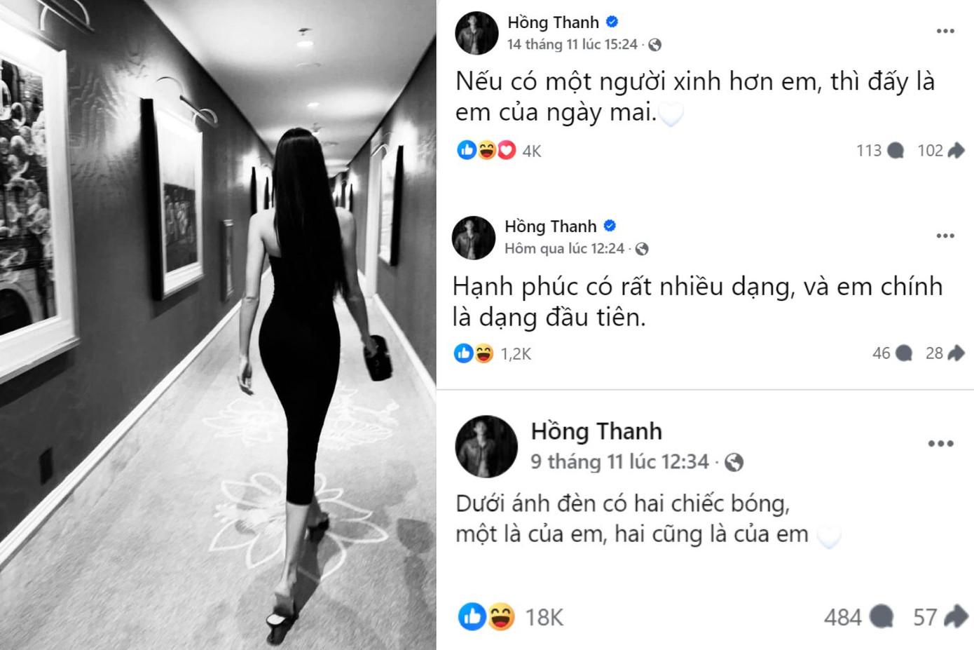 Không còn là tin đồn hay đăng status úp mở, Hồng Thanh chính thức công khai "nửa kia". Không còn là tin đồn hay đăng status úp mở, Hồng Thanh chính thức công khai "nửa kia".