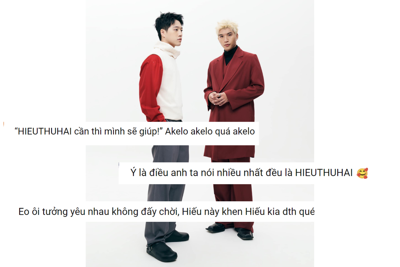 Chia sẻ của HIEUTHUHAI “Nếu muốn nổi tiếng hơn, hãy cho mọi người thấy cá tính của mình”.