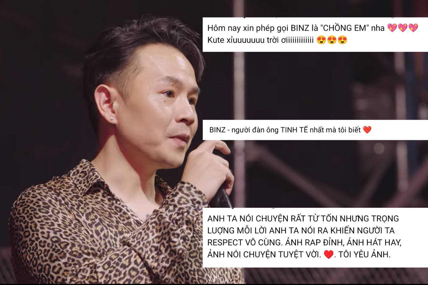 BinZ cảm ơn tất cả mọi người, từ khán giả, các "anh tài" đến đội ngũ ê-kíp chương trình.