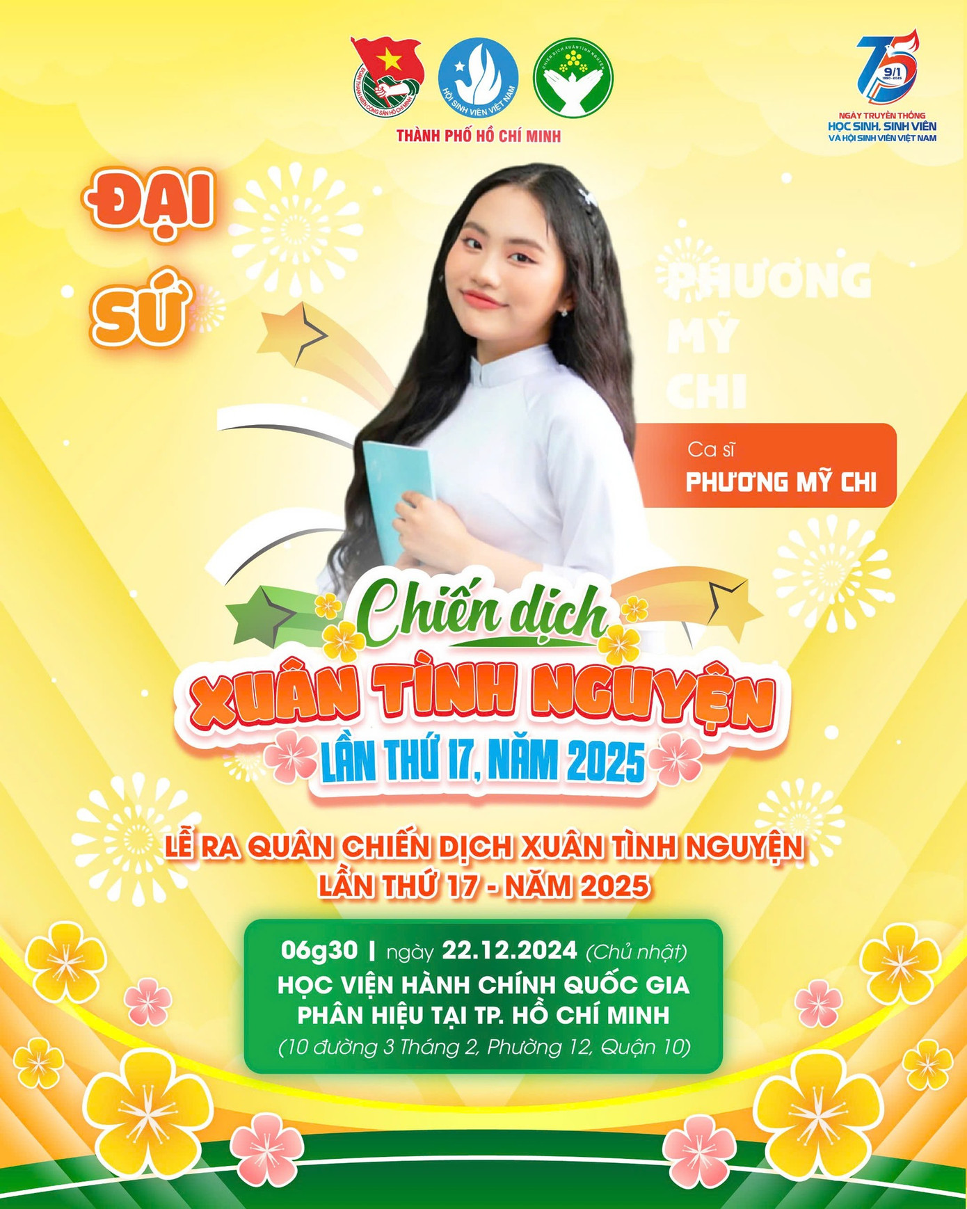 Nhiều "vì tinh tú" khác cũng tham gia làm đại sứ đã giúp không khí tình nguyện Xuân 2025 nóng hơn bao giờ hết.