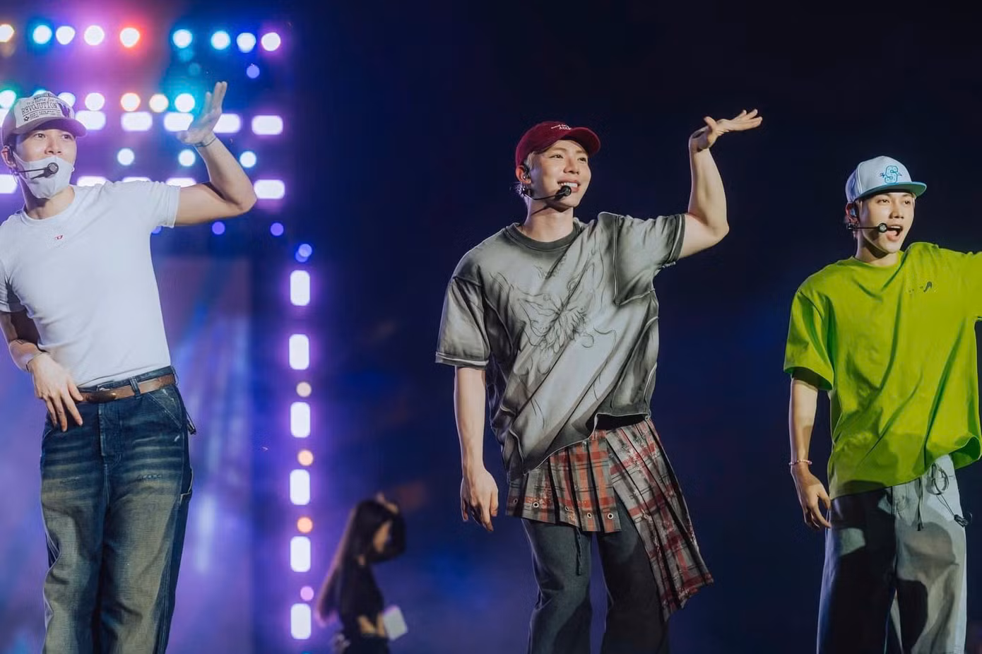 Hình ảnh luyện tập của “boyband toàn cầu” - team Ngáo Ngơ.