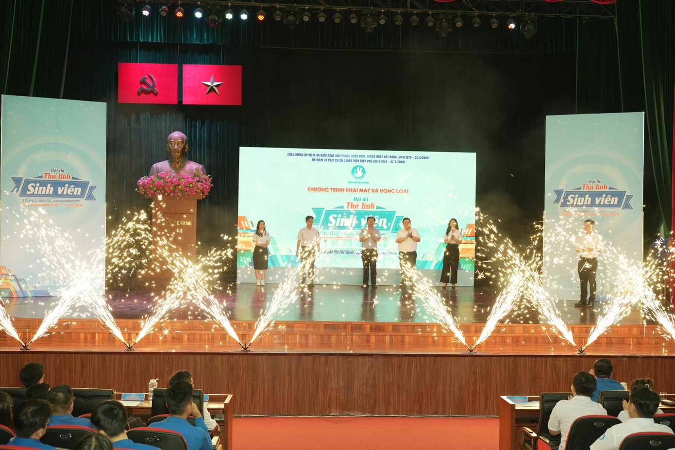 Lễ khai mạc Hội thi “Thủ lĩnh sinh viên” TP. Hồ Chí Minh năm 2024.
