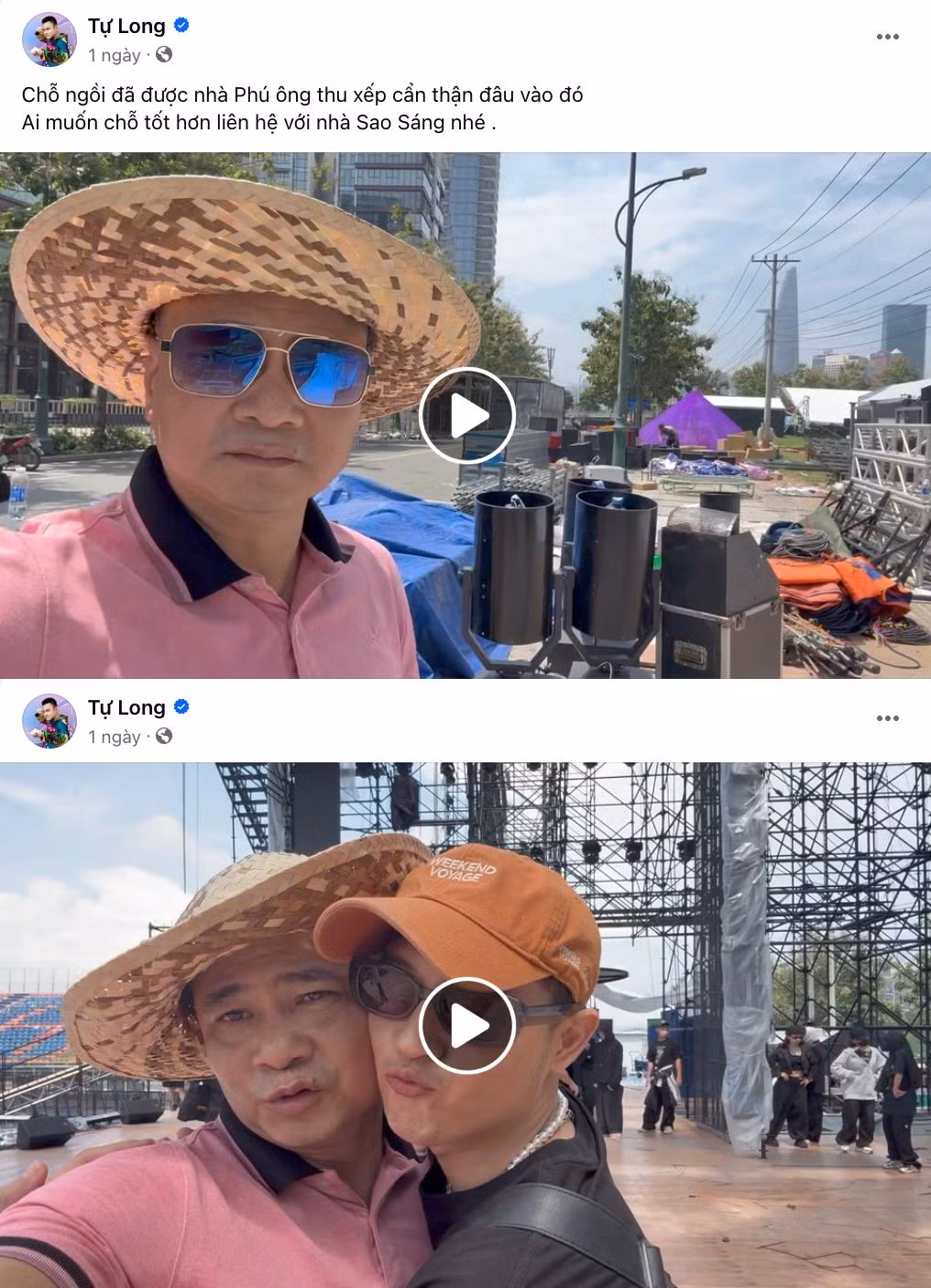 Anh Tài Tự Long tích cực "thả thính" về đêm concert sắp tới. Anh Tài Tự Long tích cực "thả thính" về đêm concert sắp tới.