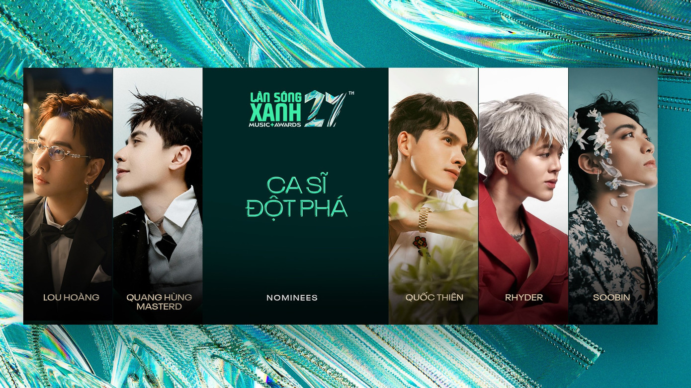 Giải Ca sĩ đột phá sẽ là sự cạnh tranh của dàn "anh trai" Lou Hoàng, Quang Hùng MasterD, Rhyder và các "anh tài" Quốc Thiên, SOOBIN. Giải Ca sĩ đột phá sẽ là sự cạnh tranh của dàn "anh trai" Lou Hoàng, Quang Hùng MasterD, Rhyder và các "anh tài" Quốc Thiên, SOOBIN.